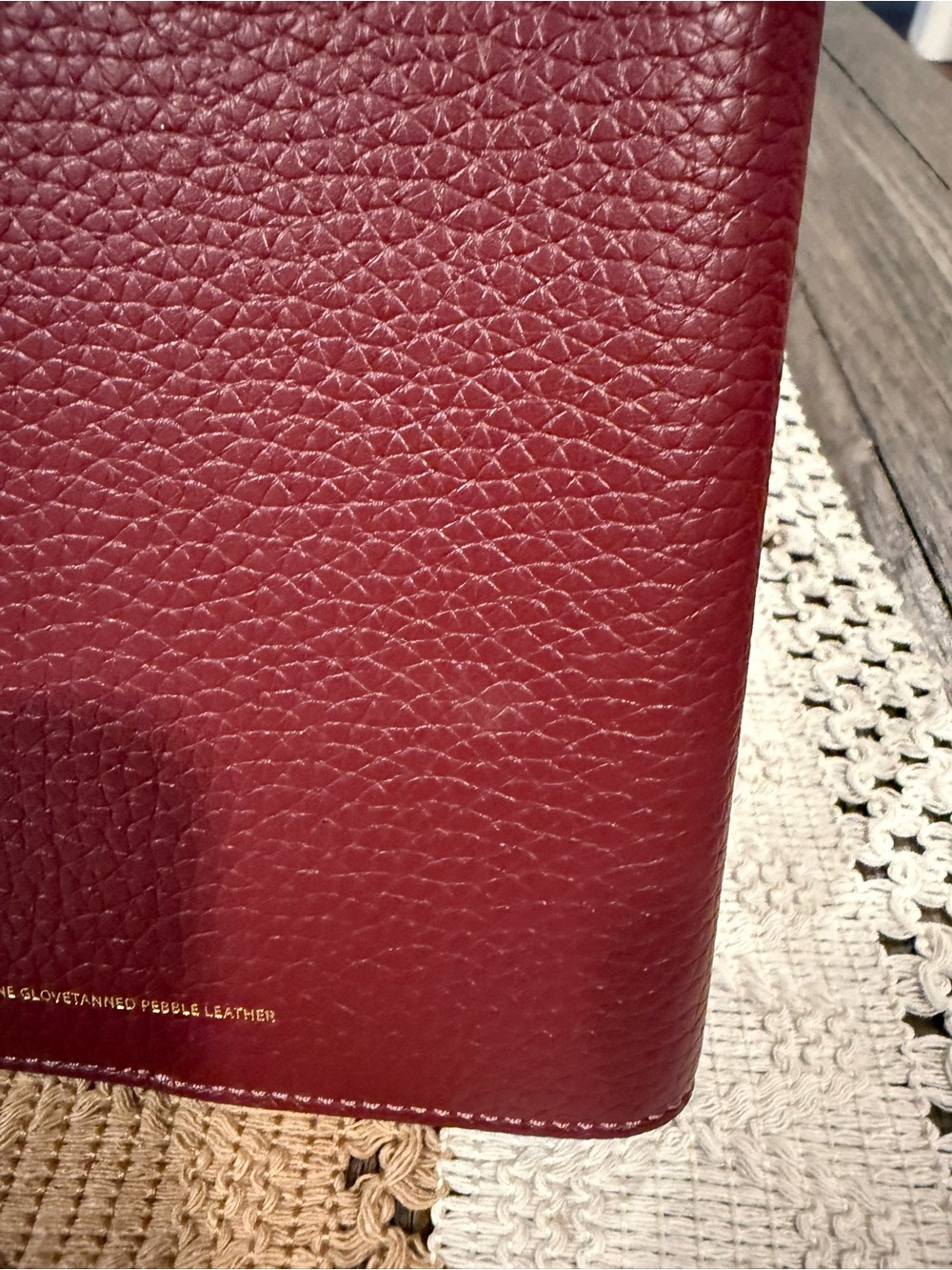 Disney X Coach Notebook In Regenerative Leather With Minnie Mouse - Picture 3 of 10